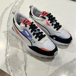 Puma Rider FV - Future Vintage White Sneakers